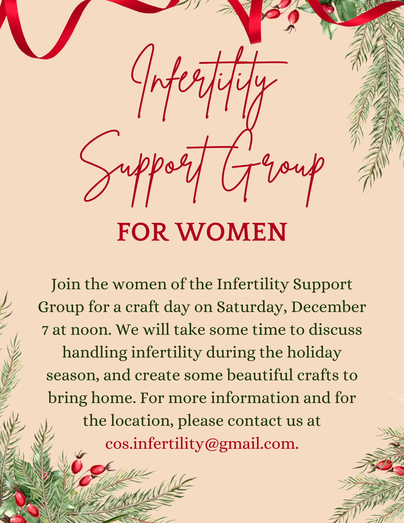 Infertility Support Group for Women